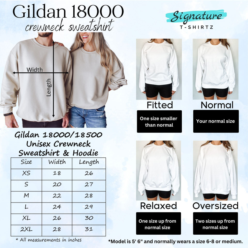 Book Girl Summer Crewneck Sweatshirt